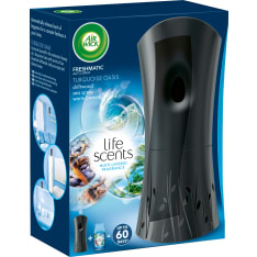 Air Wick Freshmatic laite ja 250 ml Turquoise Oasis täyttöpullo aloituspakkaus