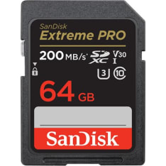 SanDisk Extreme Pro Flash SDXC 64GB muistikortti