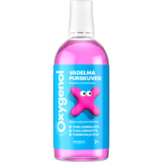 Oxygenol Vadelma 7+ v. 500 ml purskuvesi