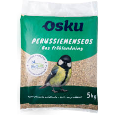 Osku 5 kg pihalinnuille perusseos
