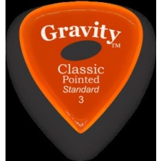 Gravity Picks Classic pointed 3mm standard plektra