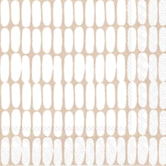Marimekko Alku kerma 20 kpl lautasliina