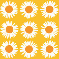Marimekko Auringonkukka keltaoranssi 20 kpl lautasliina