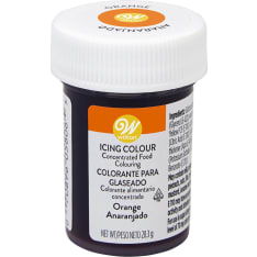 Wilton orange pasta color