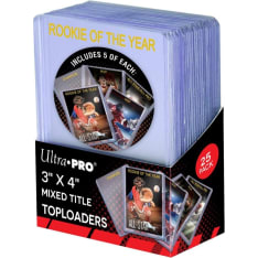 Ultra-Pro Toploader 3x4" 25ct Mixed Title 25 kpl korttisuoja