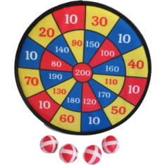Sticker dart board