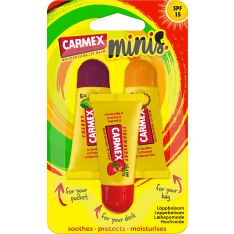 Carmex Mini Tubes 3 kpl huulivoidepuikot