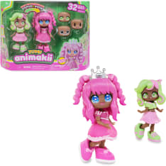 Animakii Princess/Witch doll set