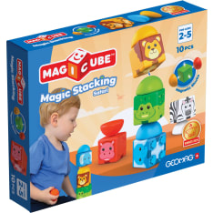 Geomag Magicube Stacking Safari rakennussetti