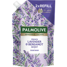 Palmolive Sensorial Escape Lavender & Bergamot 500 ml nestesaippua täyttöpussi