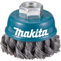 Makita 60 mm x M14 viistetty teräsharja