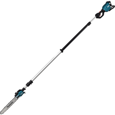 Makita LXT DUA301Z 2x18V chainsaw with telescopic arm frame