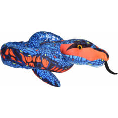Wild Republic Snakesss Blue And Orange 137 cm käärme pehmo