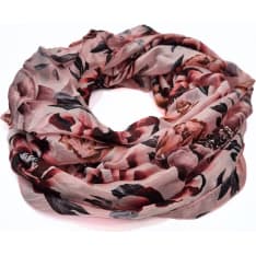 Lasessor Hanae silk loop scarf