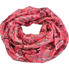 Lasessor Shivi silk loop scarf