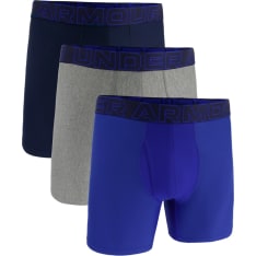 Under Armor Perf Tech 6in men's 3-pack boxers