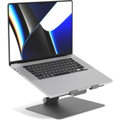 Hyper HyperSpace Flex Laptop Stand -kannettavan tietokoneen säädettävä teline, harmaa