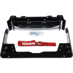 Warn Yamaha Viking 2014-18 bumper plate installation kit front