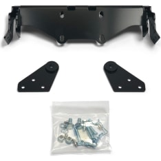 Warn Yamaha Grizzly/Kodiak 700 16-18 puskulevyn asennussarja etu