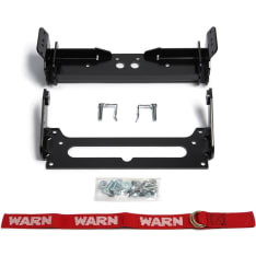 Warn Polaris General 1000 2016 Bumper Plate Front Installation Kit