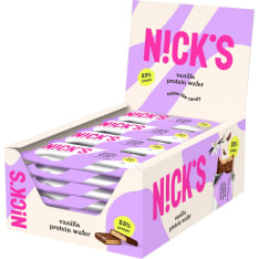 Nick's Vanilla Protein Wafer 40g gluten free bar