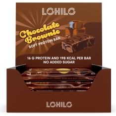 LOHILO Chocolate Brownie 12x55g protein patukka