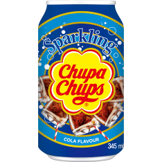 Chupa Chups Sparkling Cola soft drink can 0,345 L