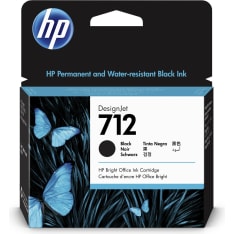 HP 712 80ml musta mustepatruuna