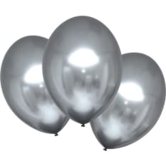 Satin Luxe Metallic chrome balloon 6 pcs/pss