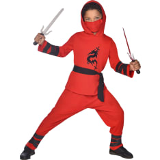 Lasten ninja-soturi rooliasu