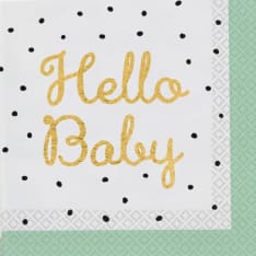 Hello Baby 16 napkins
