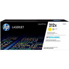 HP Toner W2122X 212X Yellow toner cartridge