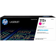 HP Toner W2123X 212X Magenta toner cartridge