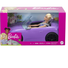 Barbie Convertible convertible car and doll