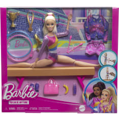Barbie Gymnastic Playset voimistelijanukke leikkisetti