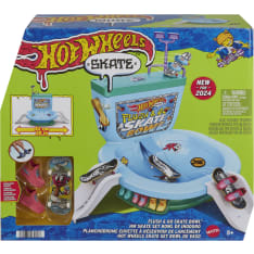 Hot Wheels Skate Flush & Go Finger Skate Ramp