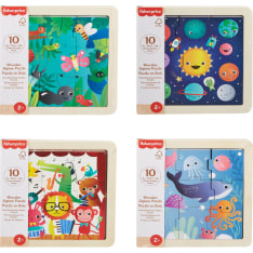 Fisher-Price Wood 9p Wooden Jigsaw Puzzle (Assortment)