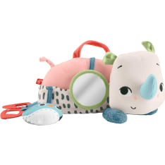 Fisher-Price Tummy Time Roaming Rhino vauvalelu