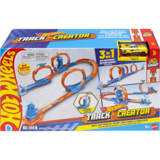 Hot Wheels Track Creator Triple Loop Frenzy track