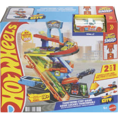 Hot Wheels City Transforming Stunt Garage parkkitalo