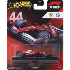 Hot Wheels Premium Formula F1 Race Die Cast Ferrari Lewis Hamilton pikkuauto