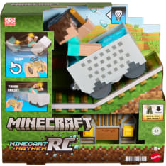 Minecraft RC Steve With Minecart leikkisetti
