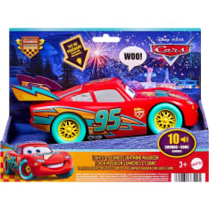 Disney Cars Salama McQueen Day Hero auto valoilla ja äänillä