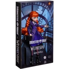 Monster High Skullector Wednesday Agnes nukke