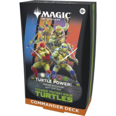 MTG: Teenage Mutant Ninja Turtles Commander Deck keräilykortit