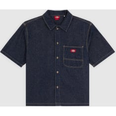Dickies Denim Shirt Ss Rinsed
