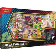 Pokemon TCG Box Premium EX Mega Zygarde  keräilykortit