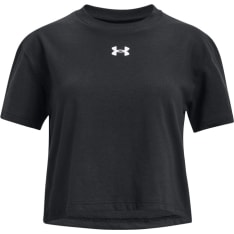 Under Armour Crop Sportstyle Logo tyttöjen t-paita