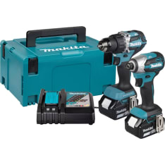 Makita LXT DLX2576TJ 18V 2x5Ah akkukonesarja