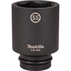 Makita 1" pitkä 55-60mm 108mm voimahylsy